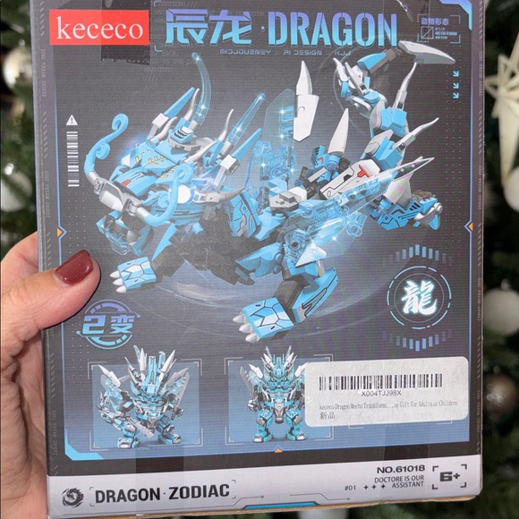 Building Blocks Transforming Dragon Set New retails $34 - Picture 3 of 11